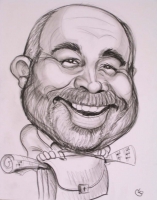 Caricature Gérard Jugnot