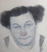 dessin Coluche