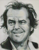 portrait dessin Jack Nicholson