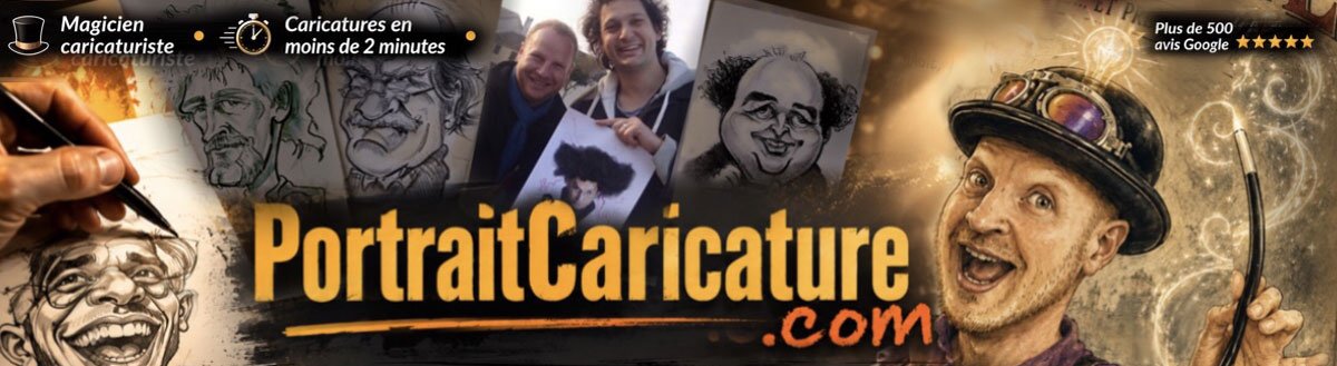 spectacles de magie,caricatures et portraits en ligne