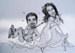 dessin humoristique mariage caricature en situation caricaturiste (...)