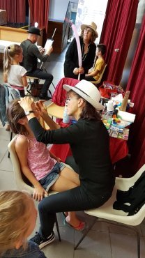 atelier maquillage et sculpture ballon sur toulouse