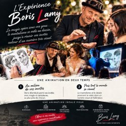 L expérience Boris le meilleur d un magicien caricaturiste sur toulouse agen