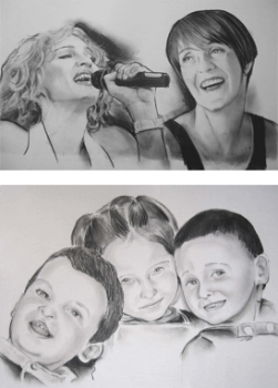 Caricature groupe acteur