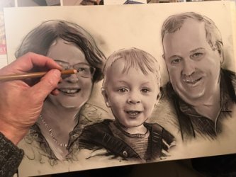 commande en ligne portrait de famille