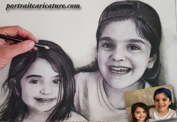 portrait pour un anniversaire