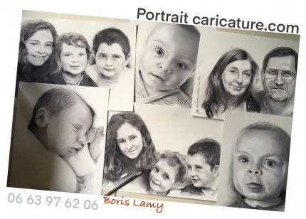 Atelier d'artiste portraitiste online