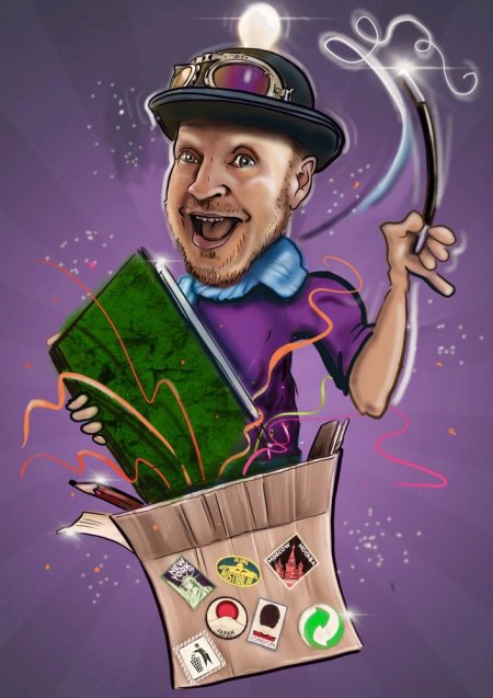 caricaturiste magicien toulouse gers tarn et garonne montauban agen pau tarbes auch concom animation caricature et magie numerique