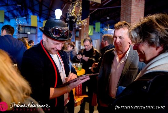 Animation caricature pour la Foire à Auch