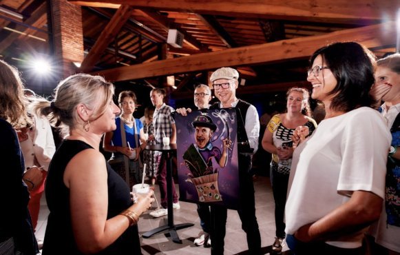 Soiree caricature à Toulouse