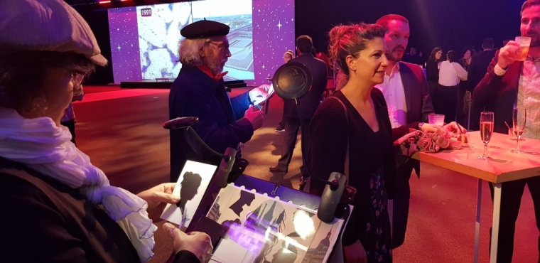 Cathy Lamy silhouettiste