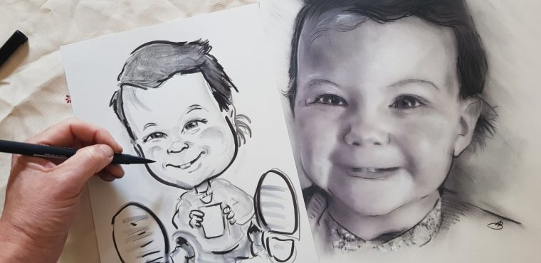 portraitiste caricaturiste professionnel toulouse